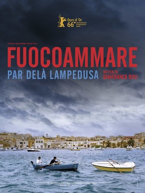 Fuocoammare - French Movie Poster (thumbnail)