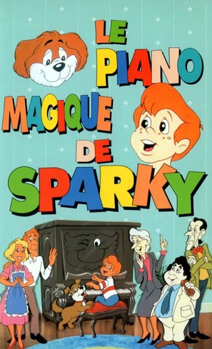 Sparky&#039;s Magic Piano - French VHS movie cover (thumbnail)