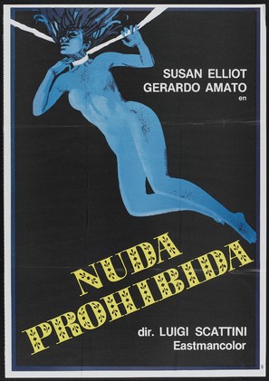 Blue Nude - Argentinian Theatrical movie poster (thumbnail)