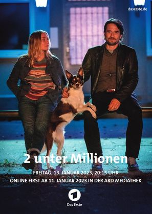 2 unter Millionen - German Movie Poster (thumbnail)