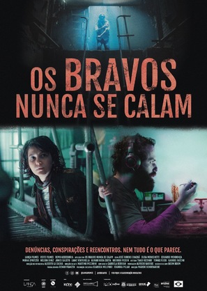 Os bravos nunca se calam - Brazilian Movie Poster (thumbnail)