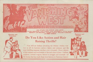 The Vanishing West - poster (thumbnail)