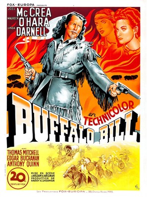 Buffalo Bill - French Movie Poster (thumbnail)