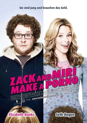 Zack and Miri Make a Porno - German Movie Poster (thumbnail)