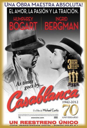 Casablanca - Uruguayan Movie Poster (thumbnail)