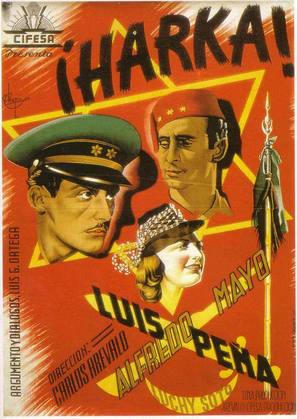 &iexcl;Harka! - Spanish Movie Poster (thumbnail)