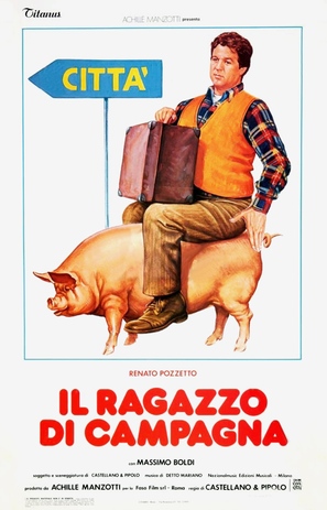 Il ragazzo di campagna - Italian Movie Poster (thumbnail)