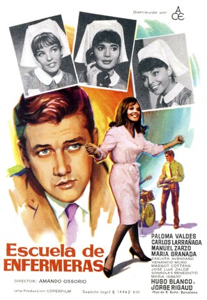 Escuela de enfermeras - Spanish Movie Poster (thumbnail)