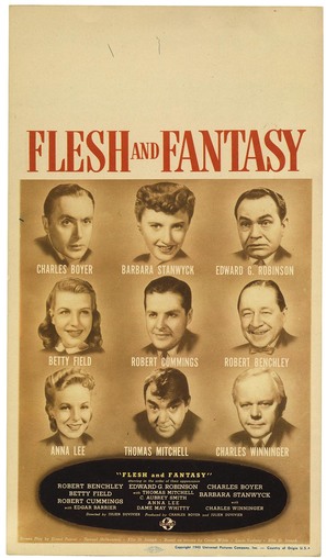 Flesh and Fantasy - Movie Poster (thumbnail)