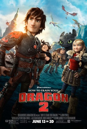 How to Train Your Dragon 2 - Movie Poster (thumbnail)