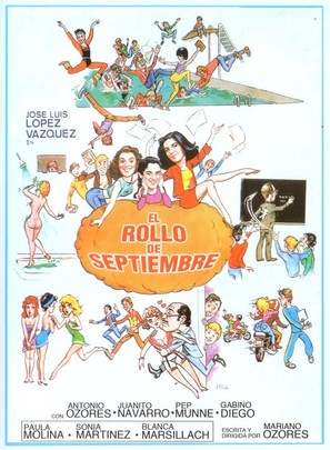 El rollo de septiembre - Spanish Movie Poster (thumbnail)