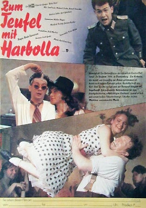 Zum Teufel mit Harbolla - German Movie Poster (thumbnail)