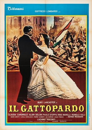 Il gattopardo - Italian Movie Poster (thumbnail)