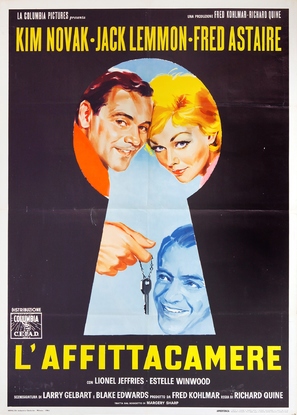 The Notorious Landlady - Italian Movie Poster (thumbnail)