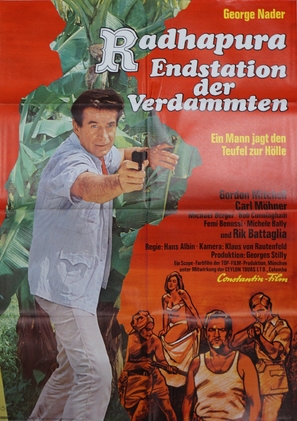 Radhapura - Endstation der Verdammten - German Movie Poster (thumbnail)