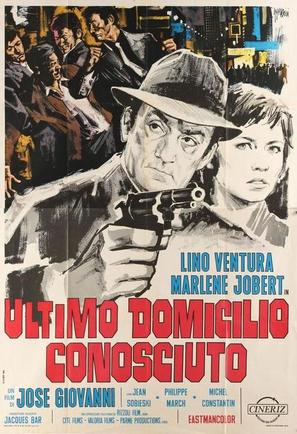 Dernier domicile connu - Italian Movie Poster (thumbnail)