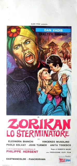 Zorikan lo sterminatore - Italian Movie Poster (thumbnail)