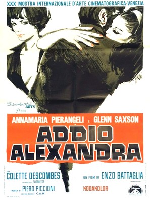 Addio, Alexandra - Italian Movie Poster (thumbnail)