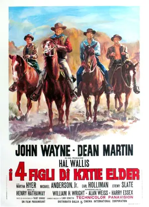 The Sons of Katie Elder - Italian Movie Poster (thumbnail)