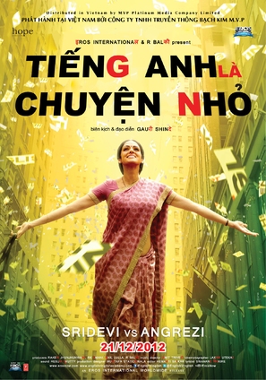 English Vinglish - Vietnamese Movie Poster (thumbnail)