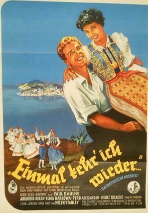 Einmal kehr&#039; ich wieder - German Movie Poster (thumbnail)