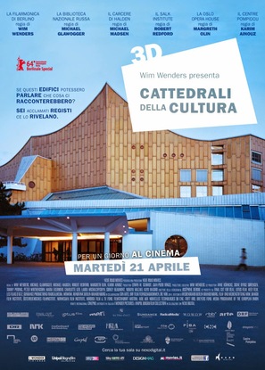 &quot;Cathedrals of Culture&quot; - Italian Movie Poster (thumbnail)