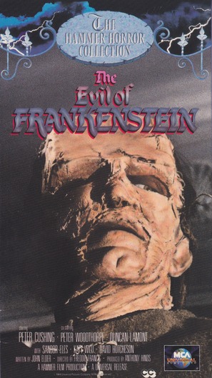 The Evil of Frankenstein - VHS movie cover (thumbnail)