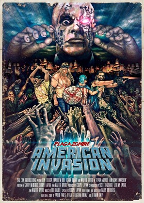 Plaga Zombie: American Invasion - Movie Poster (thumbnail)