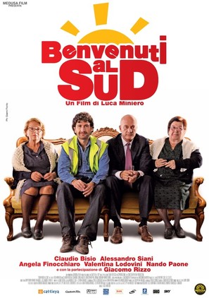 Benvenuti al Sud - Italian Movie Poster (thumbnail)