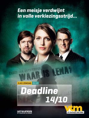 &quot;Deadline 14/10&quot; - Belgian Movie Poster (thumbnail)