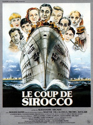 Le coup de sirocco - French Movie Poster (thumbnail)