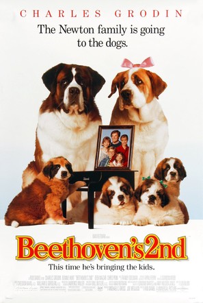 Beethoven&#039;s 2nd - Movie Poster (thumbnail)