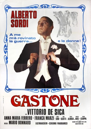 Gastone - Italian Movie Poster (thumbnail)