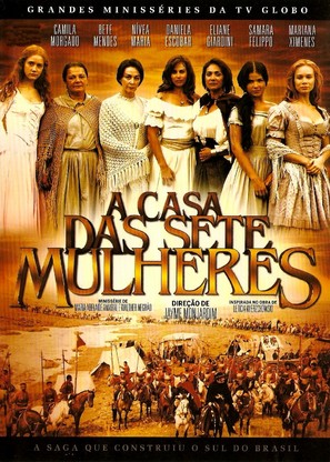 &quot;A Casa das Sete Mulheres&quot; - Brazilian DVD movie cover (thumbnail)