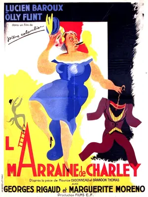 La marraine de Charley - French Movie Poster (thumbnail)