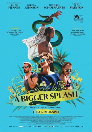 A Bigger Splash - Swiss Movie Poster (thumbnail)
