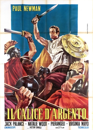 The Silver Chalice - Italian Movie Poster (thumbnail)