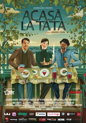 Acasa la tata - Romanian Movie Poster (thumbnail)