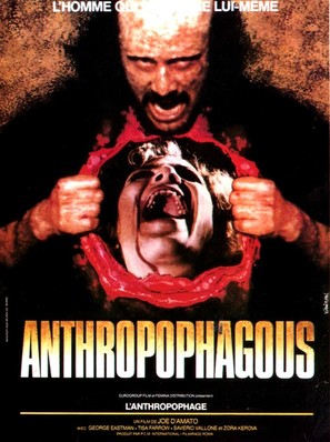 Antropophagus - French Movie Poster (thumbnail)