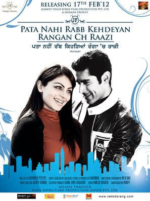 Pata Nahi Rabb Kehdeyan Rangan Ch Raazi - Indian Movie Poster (thumbnail)