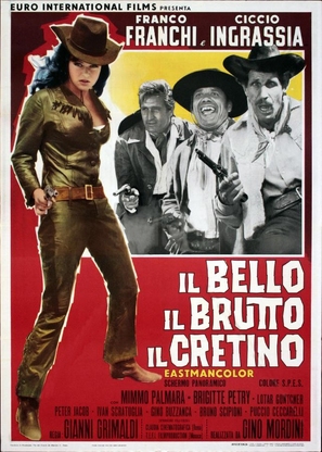 Il bello, il brutto, il cretino - Italian Movie Poster (thumbnail)