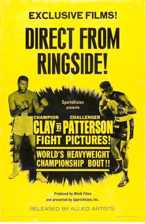 Heavyweight Championship of the World: Muhammad Ali vs. Floyd Patterson - Movie Poster (thumbnail)