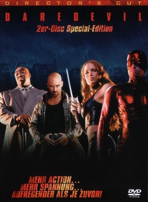 Daredevil - German DVD movie cover (thumbnail)