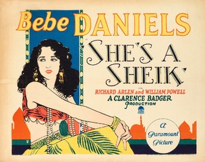 She&#039;s a Sheik - Movie Poster (thumbnail)