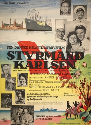 Styrmand Karlsen - Danish Movie Poster (thumbnail)