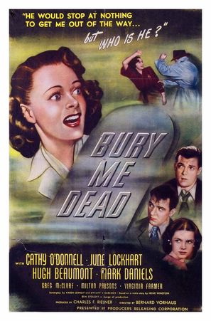Bury Me Dead - Movie Poster (thumbnail)