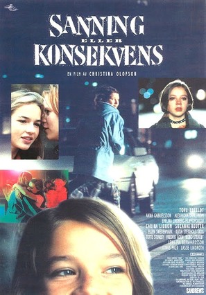 Sanning eller konsekvens - Swedish Movie Poster (thumbnail)