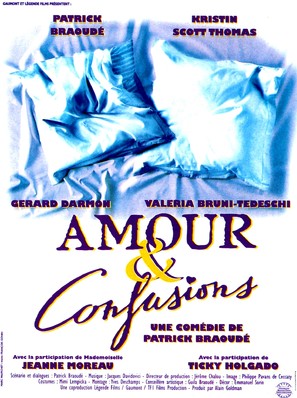 Amour &amp; confusions - French Movie Poster (thumbnail)