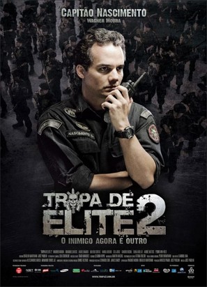 Tropa de Elite 2 - O Inimigo Agora &Eacute; Outro - Brazilian Movie Poster (thumbnail)