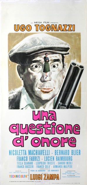 Una questione d&#039;onore - Italian Movie Poster (thumbnail)